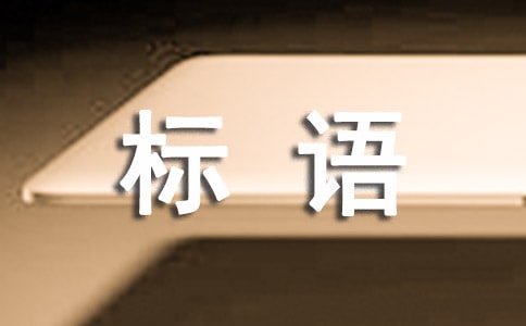 安全管理標(biāo)語(精)