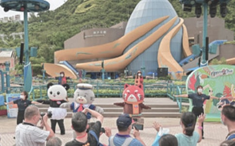 重慶海洋公園的游玩攻略