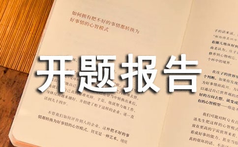薪酬管理開題報告