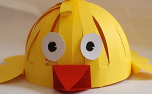 兒童手工制作復古帽子