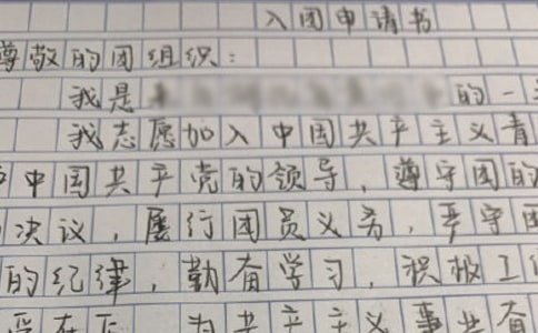 初二學(xué)生入團(tuán)申請(qǐng)書(shū)范文