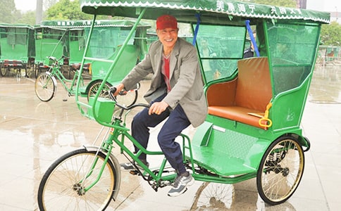 廢物利用精美三輪車手工制作